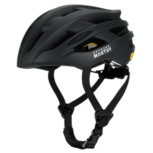 OutdoorMaster Volwassenen MIPS Racefietshelm Zwart L