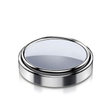 KOWM COOOZE Rond frameloos 360° draaibaar en verstelbaar HD convex glas spiegel, zilver, geschikt voor auto's, vrachtwagens en SUV's, verhoogt de verkeersveiligheid, 2 stuks