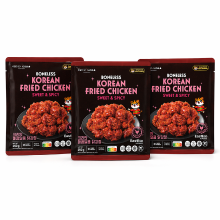 Rengi Botloos Koreaans Gefrituurd Kip Zoet & Pittig – 3 x 250 g