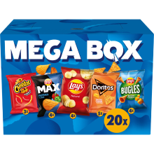 Lay's Cheetos Doritos Mega Box Multipack Chips   20 stuks