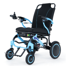 Trafree 19 kg Ultralichte Opvouwbare 100% Koolstofvezel Elektrische Rollstoelen Voor Volwassenen, Lichtgewicht Opvouwbare Gemotoriseerde Elektrische Rollstoel Met Twee Batterijen En LCD display, Draagbaar Van De Luchtvaartmaatschappij