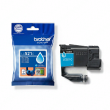 Brother LC521C originele inktcartridge   cyaan