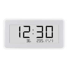 Xiaomi digitale temperatuur  en luchtvochtigheidsmeter met klok, sensor – LYWSD02MMC