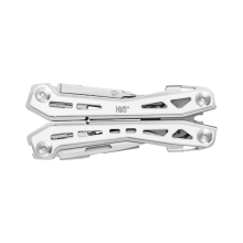 Huohou K20 Multitool Vouwmes 20 in 1 – roestvrijstalen zaktool met tang, draadknipper, schroevendraaier, veiligheidsvergrendeling & vervangbaar zaagblad van wolfraamstaal voor outdoor, kamperen & reparatie