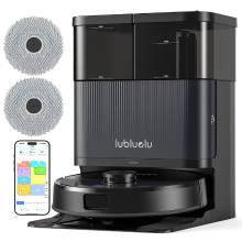 Lubluelu S1000 Ultra+ robotstofzuiger met LiDAR en alles in één station met dweilfunctie, 10.000 Pa, 55 dB, app bediening, ideaal voor dierenharen, tapijten en harde vloeren