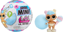 MGA L.O.L. Surprise! Lil Sisters pop   assortiment, 6,99 cm