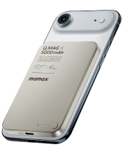 【CCC】MOMAX Q.MAG Ultradunne Magnetische Powerbank, 5000 mAh Draagbare Draadloze Oplader