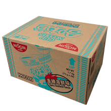 NISSIN Cup Noodles Pittige Zeevruchtensmaak 73 g * 24