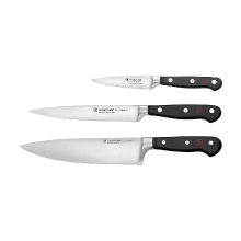 Wüsthof Classic Messenset   3 delig, roestvrij staal, zilver/zwart