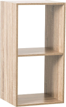5Five boekenkast met 2 laden en vakken   naturel, 34,5 x 32 x 67,6 cm