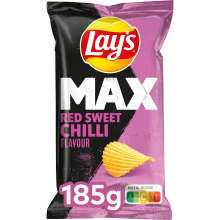 Lay's Max Double Crunch Red Sweet Chilli   185 g