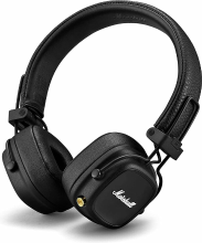 Marshall Major IV   Draadloze On ear Koptelefoon   Zwart
