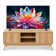 TCL 50T6C 50 inch 4K QLED smart tv + 5five Abana tv meubel 120 cm – woonkamerbundel