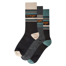 WRANGLER WRA sokken geschenkdoos   SVEN BLACKS/CHARCOAL MARL   maat 43 46