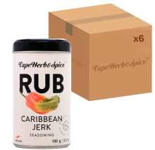 Cape Herb & Spice Cape Herb & Spice Caribbean Jerk rub 100 g x 6