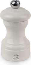 Peugeot Saveurs Peugeot Bistro pepermolen   10 cm, ivoor gelakt hout
