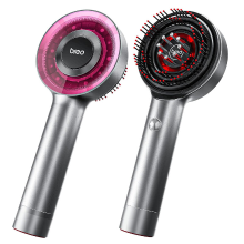 Breo Scalp3 Shiatsu Massageborstel   IPX7 waterdicht, draadloze elektrische massageborstel voor diepe hoofdhuid  en haarmassage, draagbare hoofdmassageapparaat voor spierontspanning
