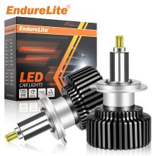 ENdureLite H8/H9/H11 ledlampen voor mistlampen en autokoplampen, 6000 K koelwitte ledlampen voor mistlampen, 1:1 ontwerp met koelventilator, aansluiten en gebruiken, verpakking van 2