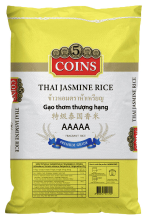 5 Coins Thaise jasmijnrijst 18 kg