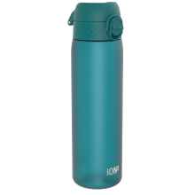 ION8 waterfles, 500 ml/18 oz, lekvrij, eenvoudig te openen, veilige vergrendeling, vaatwasserbestendig, BPA vrij, hygiënische flip dop, draaggreep, past in bekerhouders, eenvoudig te reinigen, CO₂ neutraal, Aqua