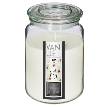 Atmosphera Nina Geurkaars   Glazen Pot, Vanille, 510 g