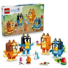 LEGO Bluey 11217 Bouwbare figuren van Bluey en haar familie
