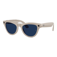 Ray Ban: Meta Skyler Gen1 AI bril   Clear/Sapphire Transitions   Glanzend Chalky Grijs
