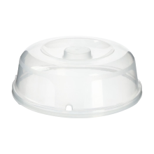 Curver magnetrondeksel   rond   diameter 27 cm   transparant   kunststof vet /spattenbescherming   premium opbergoplossing   duurzaam   moderne huisorganisatie