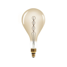 Atmosphera Peer LED Lamp   E27, 4,9 W, Amber, D. 16 X H. 27,2 Cm