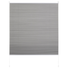 Joyswahl Modern Minimalistisch Effen Honingraatgordijn 1 Paneel, Grijs, BxH 45x130 cm