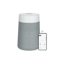 BLUEAIR Blue Pure 511i Max Luchtreiniger Slim Stil HEPASilent technologie 43 m² Dekking Grijs Stof Allergenen Rook Schimmel Huisdierhaar Verwijdering