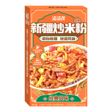 Zhazhahui Xinjiang Gebakken Rijstnoedels Klassieke Smaak Medium Pittig 210 g