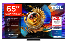 TCL 65Q7D PRO 65” SQD Mini LED tv, 4K HDR 2000 nits, 646 dimming zones, Google TV, Dolby Vision IQ & Atmos, 2.1 Onkyo, 144 Hz, Apple AirPlay 2 & Alexa