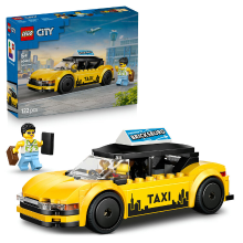 LEGO City 60487 Gele taxi