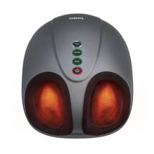Breo voetmassageapparaat met warmte, diepteknede en Shiatsu massage, voor relaxatie en verlichting van voetpijn en plantar fasciitis, geschikt voor voeten tot maat 12 (heren), moederdagcadeau
