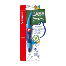 STABILO EASYoriginal   Ergonomische rollerballpen   Rechtshandig   1 stuk   Donkerblauw/Lichtblauw