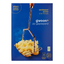 G'woon Aardappelpuree A La Minuut   3 stuks, 180 g