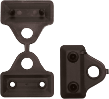 TENAX Mesh Fixeerklemmen   Zwart, 5 cm, 12 stuks