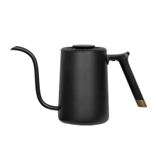 TIMEMORE Vissenkop Pure Koffiekan 600 ml, Gansnek Pour Over Koffiekan, Zwart