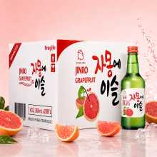 Jinro Soju Grapefruit 13% alc. 20 X 360 ml doos