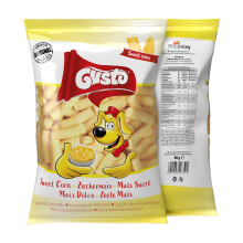 Gusto suikermaïs maïspuffs – licht knapperige maïssnack (80 g)