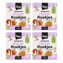 De kleine keuken biologische haverkoek 18+ 120 g*4