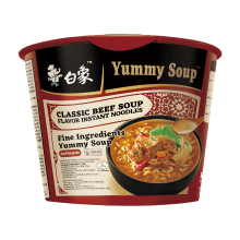 【Halal voeding】Bai Xiang klassiek rundvlees noedelsoep beker 105g