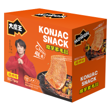 Yan Jin Pu Zi grote demonenkoning konjac imitatierunderpens (barbecuesmaak) 360 g (18 g × 20)