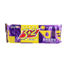 Master Kong 3+2 Fruitige Bosbessen Sandwich Crackers 125g