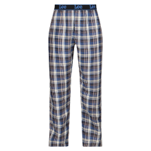 Lee loungebroek Yukon antraciet/blauwe ruit M