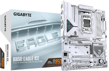 GIGABYTE MB AMD B850 SAM5 ATX B850 Eagle Ice moederbord