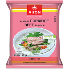 VIFON Instant rijstpap met rundvleessmaak 50 g