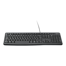 Logitech K120 bedraad toetsenbord   Zwart
