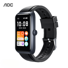 AOC New T11 Smartwatch, 1,47 inch IPS HD display, Bluetooth 5.3, 24 Uurs hartslagmeting, 100+ sportmodi, IP68 waterbestendig, Verlengde stand by, Realtime berichtmeldingen, Compatibel met iOS/Android